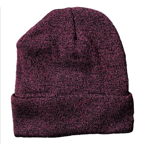 Wine Red 3pc set Winter  Hat, Scarf and Glove set. New   Women M - Picture 5 of 6